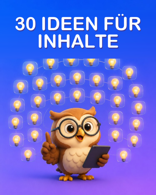 30 Content-Ideen für deine Nische mit KI