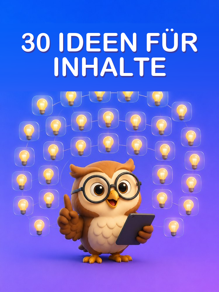 30 Content-Ideen für deine Nische mit KI