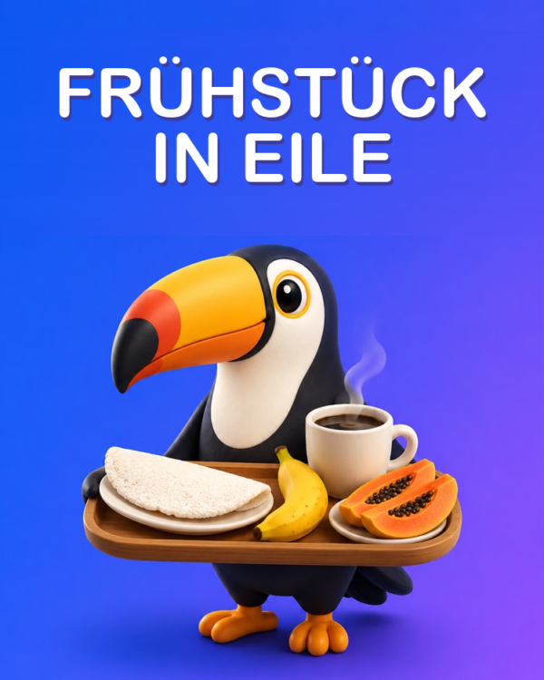 Schnelles, Gesundes Frühstück mit dem, was Zuhause Ist