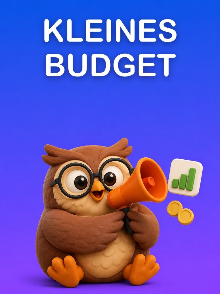 Werbekampagne, ohne das Budget zu Verbrennen