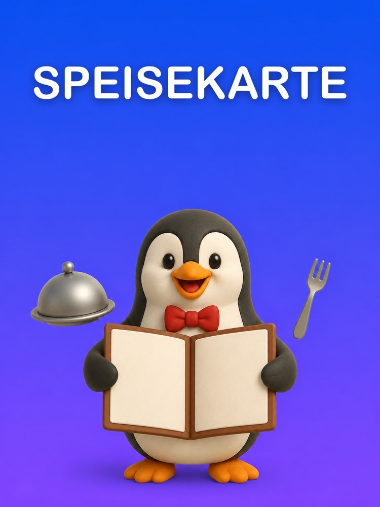 Speisekarte, die verkauft