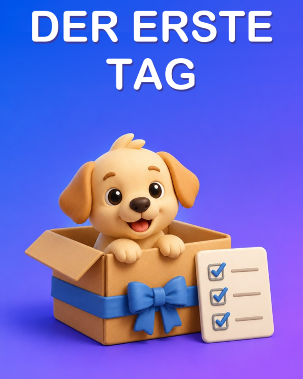 Die Checkliste für den ersten Tag mit dem neuen Tier