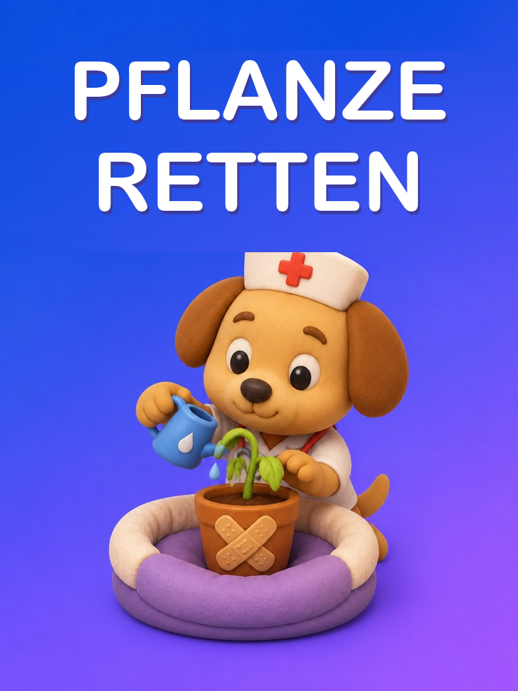 Eine fast tote Pflanze retten mit KI