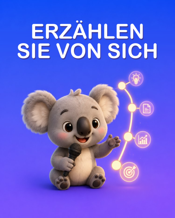 Den eigenen Werdegang im Gespräch erzählen