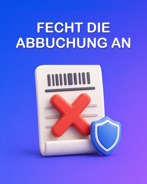 Unberechtigte Abbuchung Anfechten