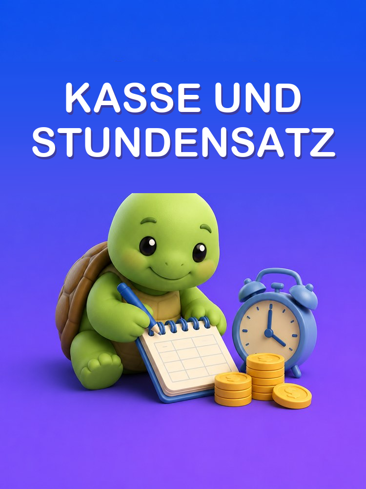 Kassenbuch und wie viel Sie für Ihre Stunde nehmen sollten