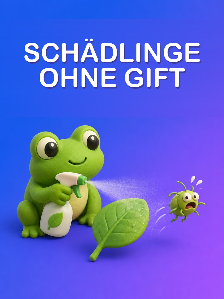 Natürliche Schädlingsbekämpfung an Pflanzen mit KI