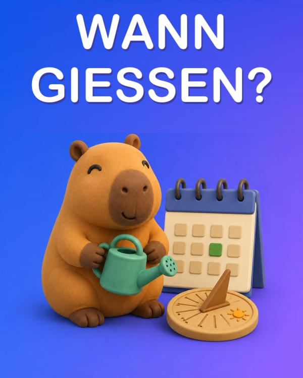 Ein Gießplan nach Maß mit KI