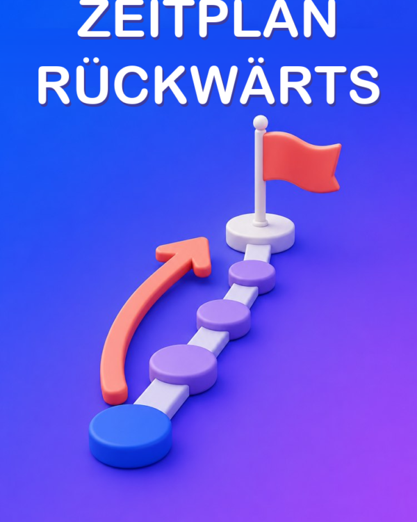 Rückwärtsplan ab der Deadline