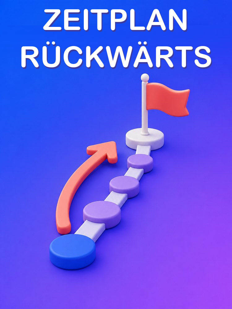 Rückwärtsplan ab der Deadline