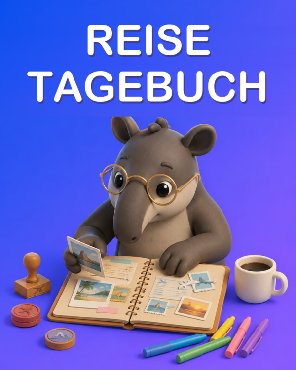 Reisetagebuch ohne Aufwand