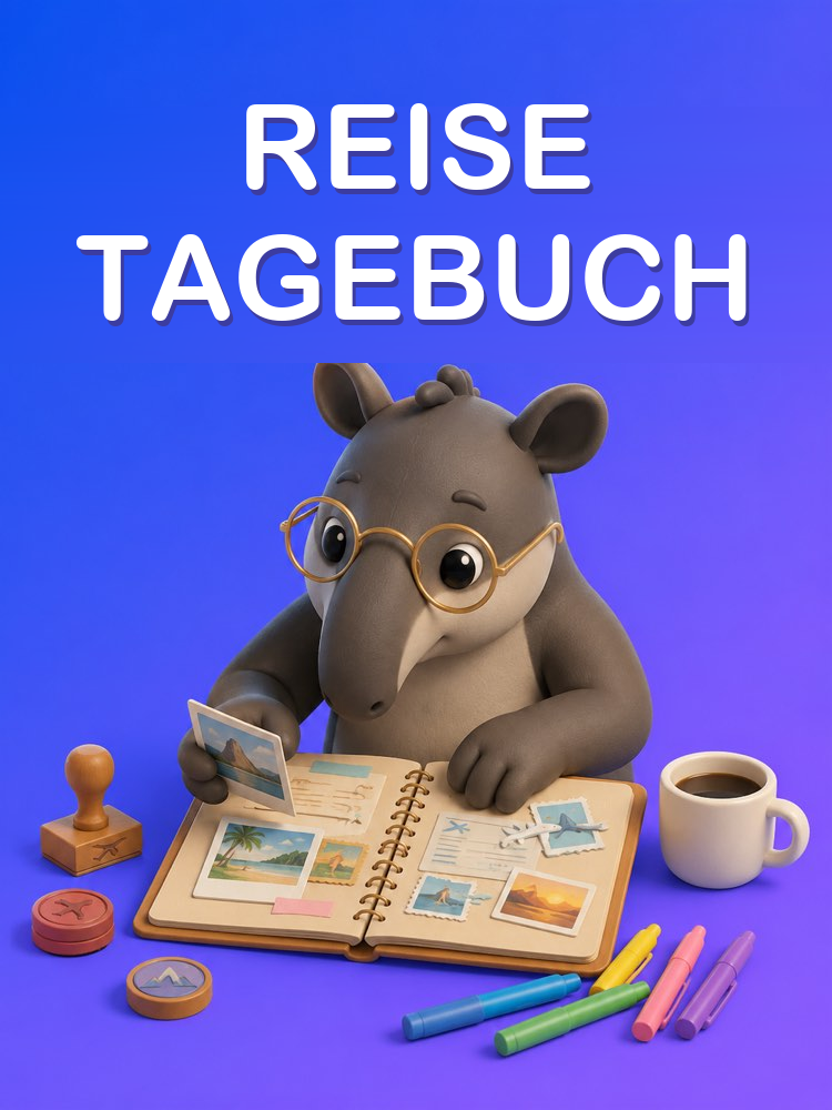 Reisetagebuch ohne Aufwand