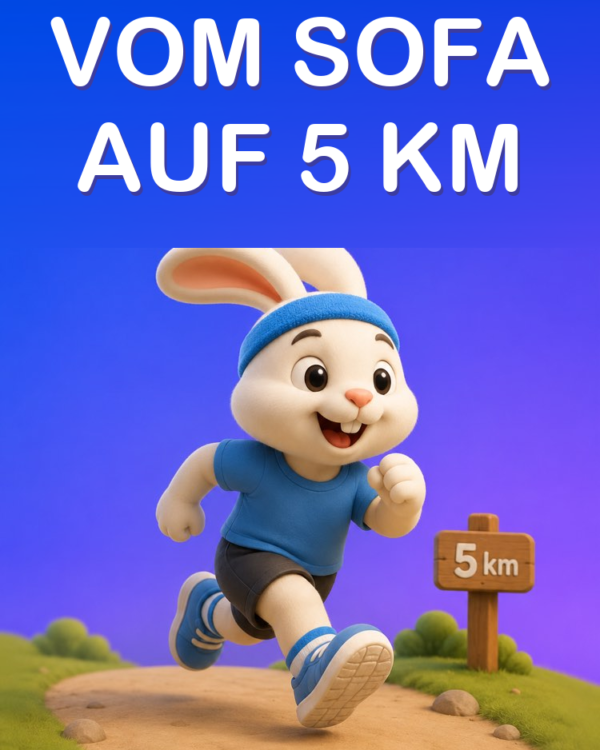 Laufplan vom Sofa zu 5 km für Anfänger