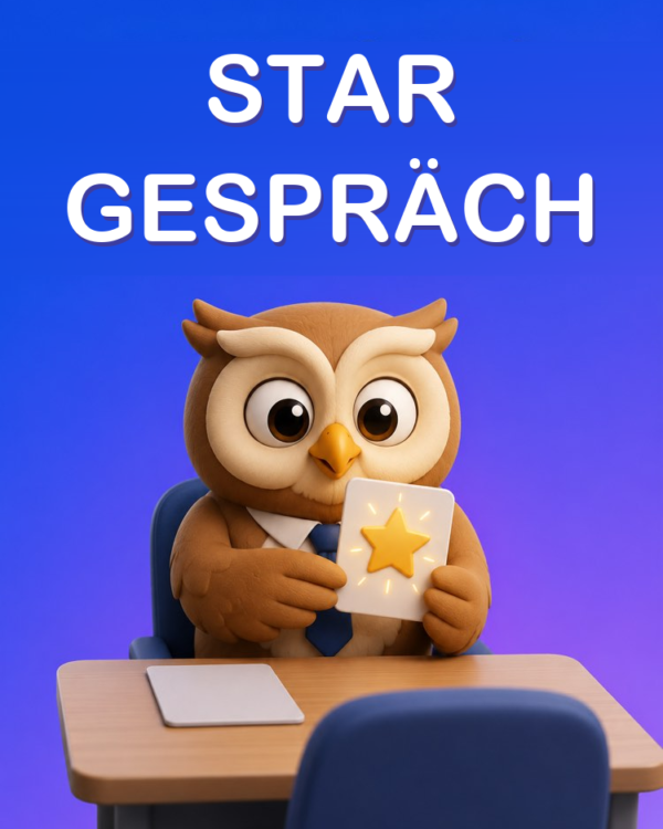 Verhaltensbasiertes Gespräch mit der STAR-Methode