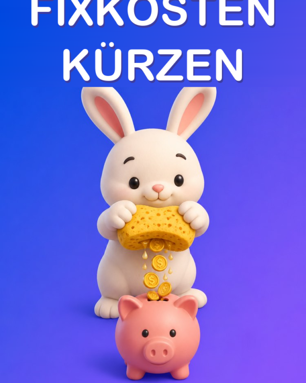 Wie du die Fixkosten des Monats Kürzt
