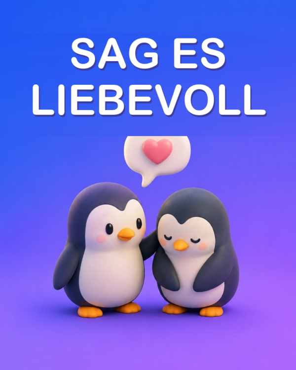 Sagen, was Stört, ohne den Partner zu Verletzen