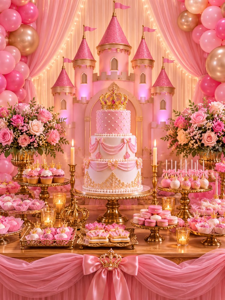 Prinzessinnenparty und Verzaubertes Schloss