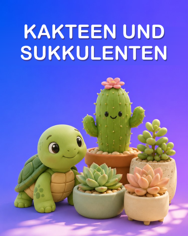 Sukkulenten- und Kakteen-Guide für Anfänger mit KI