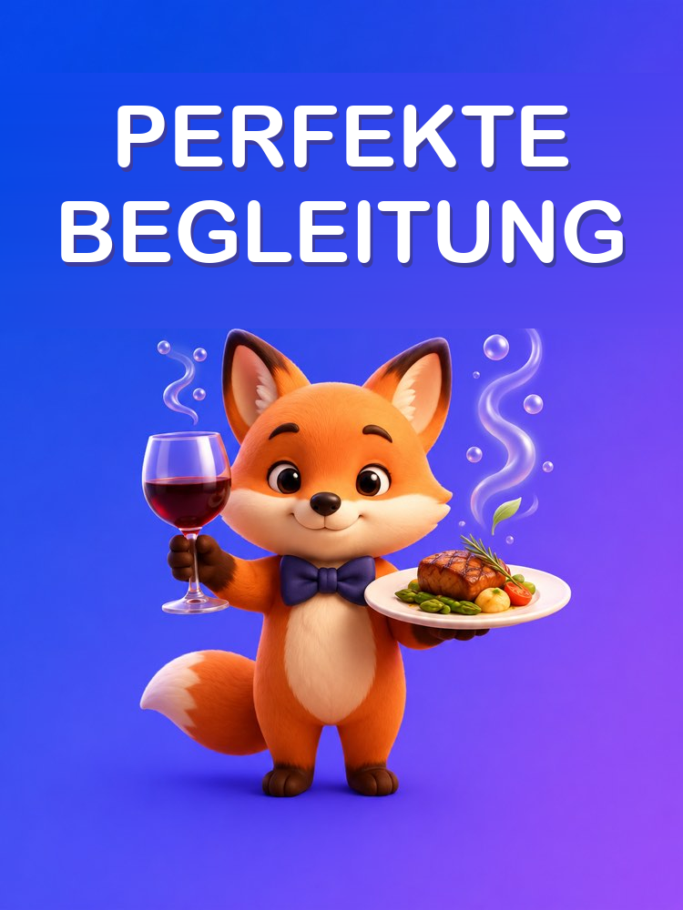 Getränke und Gerichte kombinieren, mit KI