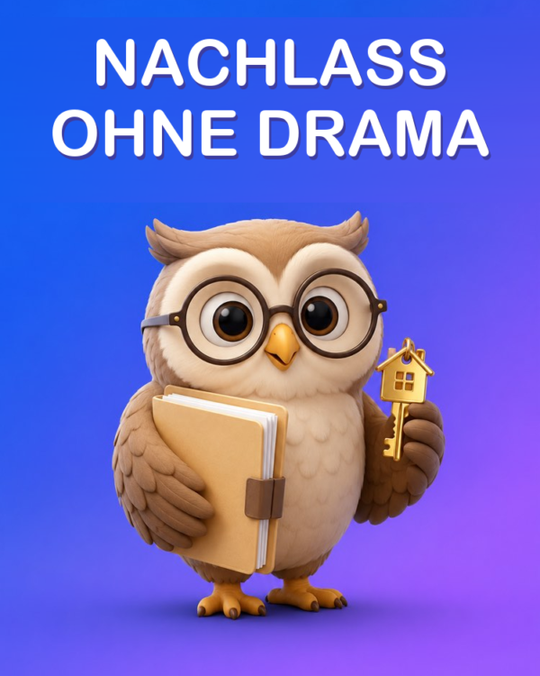 Erbschaft und Nachlass ohne Drama