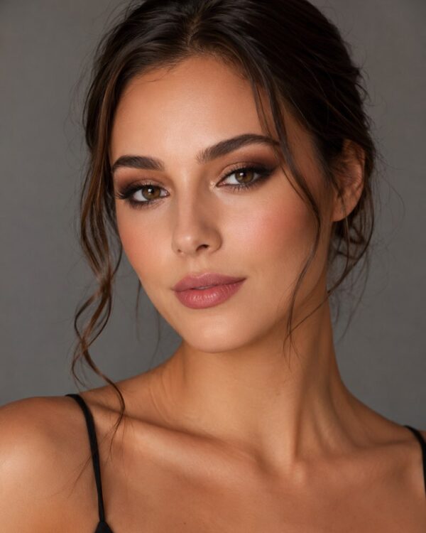Tages- und Abend-Make-up mit KI Simulieren