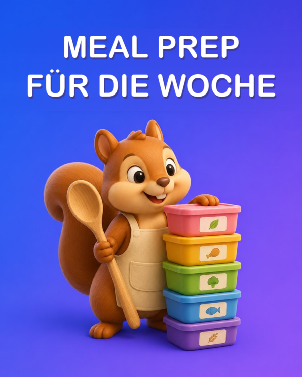 Meal Prep für die Woche, einfach mit KI