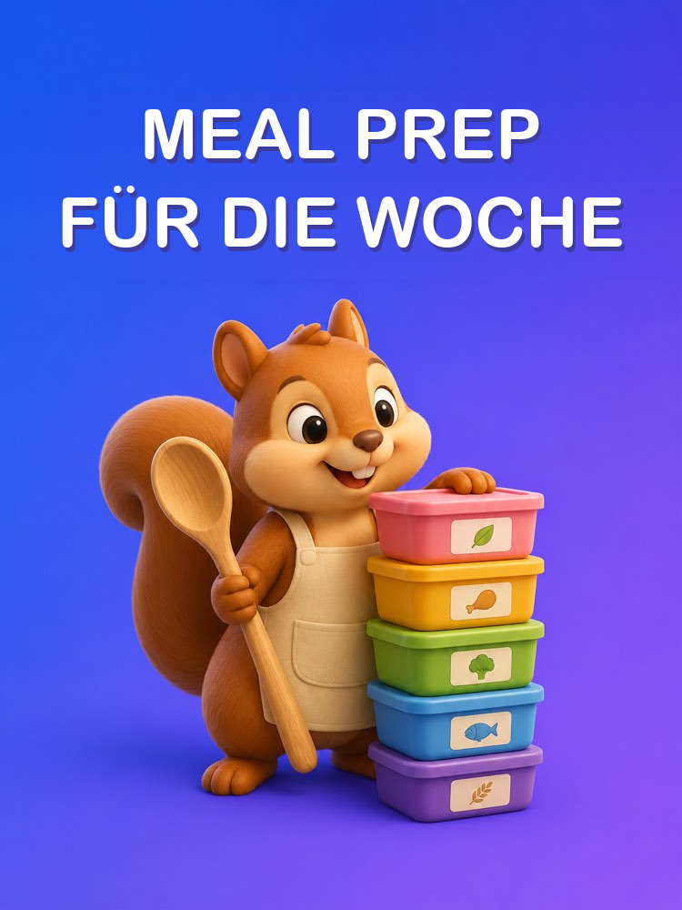 Meal Prep für die Woche, einfach mit KI