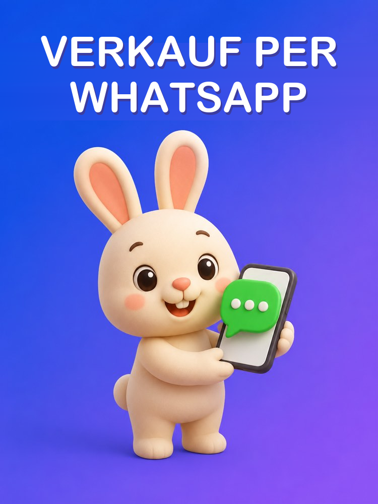 Verkaufsnachricht auf WhatsApp, die nicht aufdringlich klingt