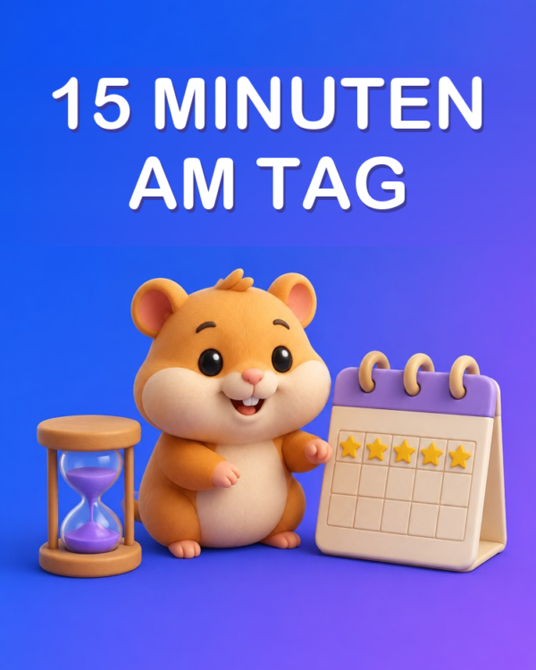 Englisch in 15 Minuten am Tag lernen, mit KI
