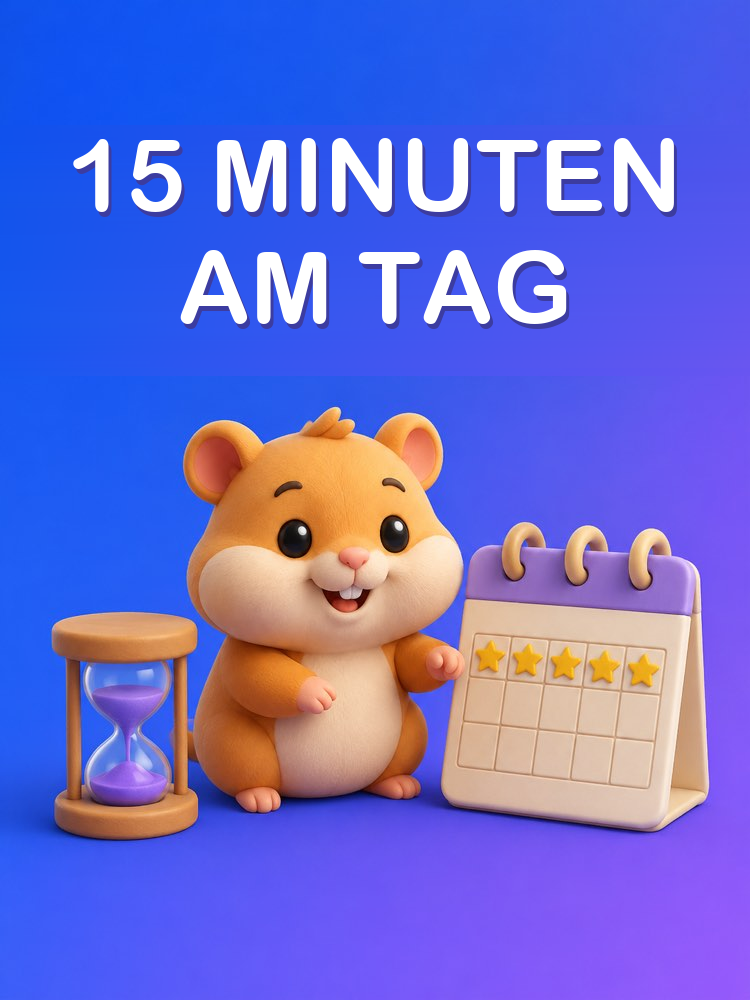 Englisch in 15 Minuten am Tag lernen, mit KI