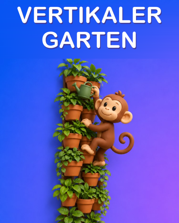 Einen vertikalen Garten Schritt für Schritt bauen