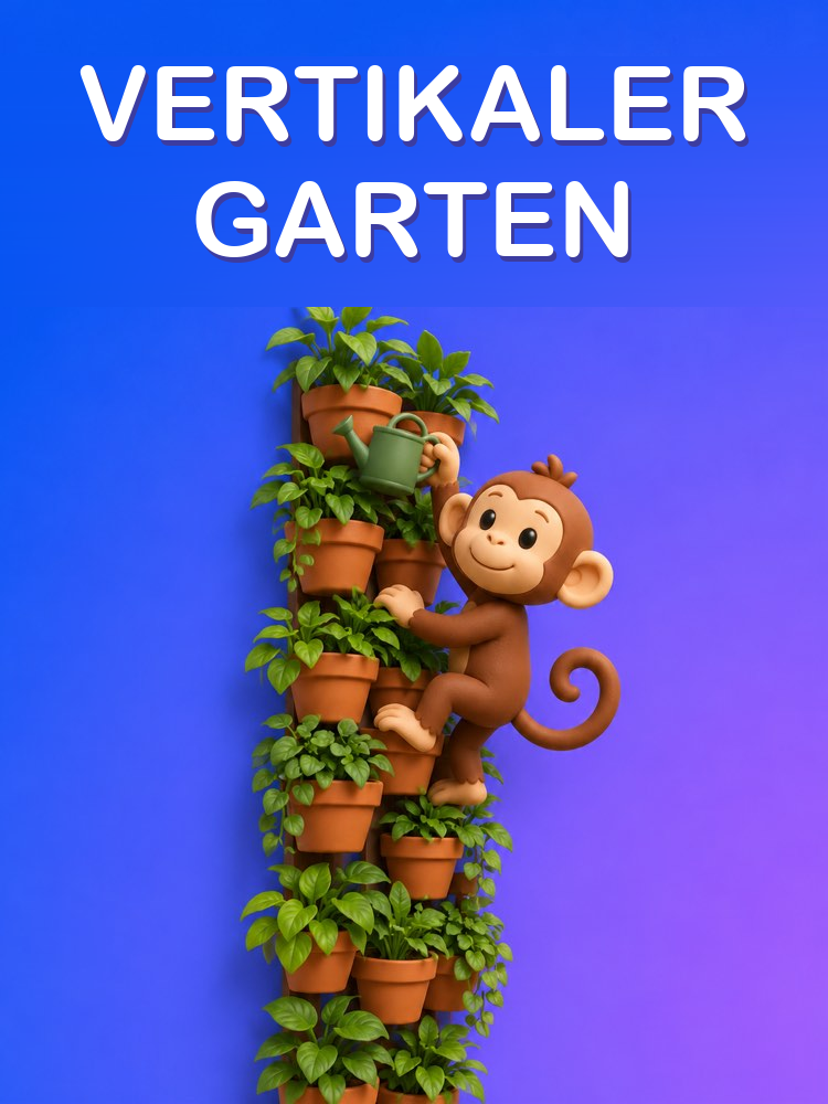 Einen vertikalen Garten Schritt für Schritt bauen