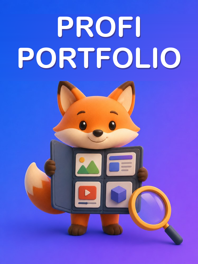 Ein professionelles Portfolio aufbauen