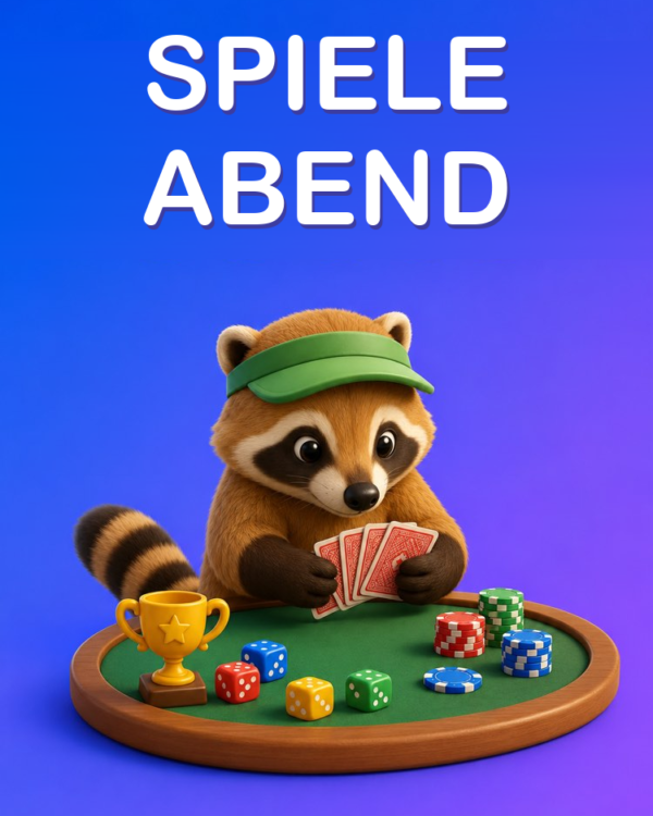 Spieleabend zu Hause: das Programm mit KI