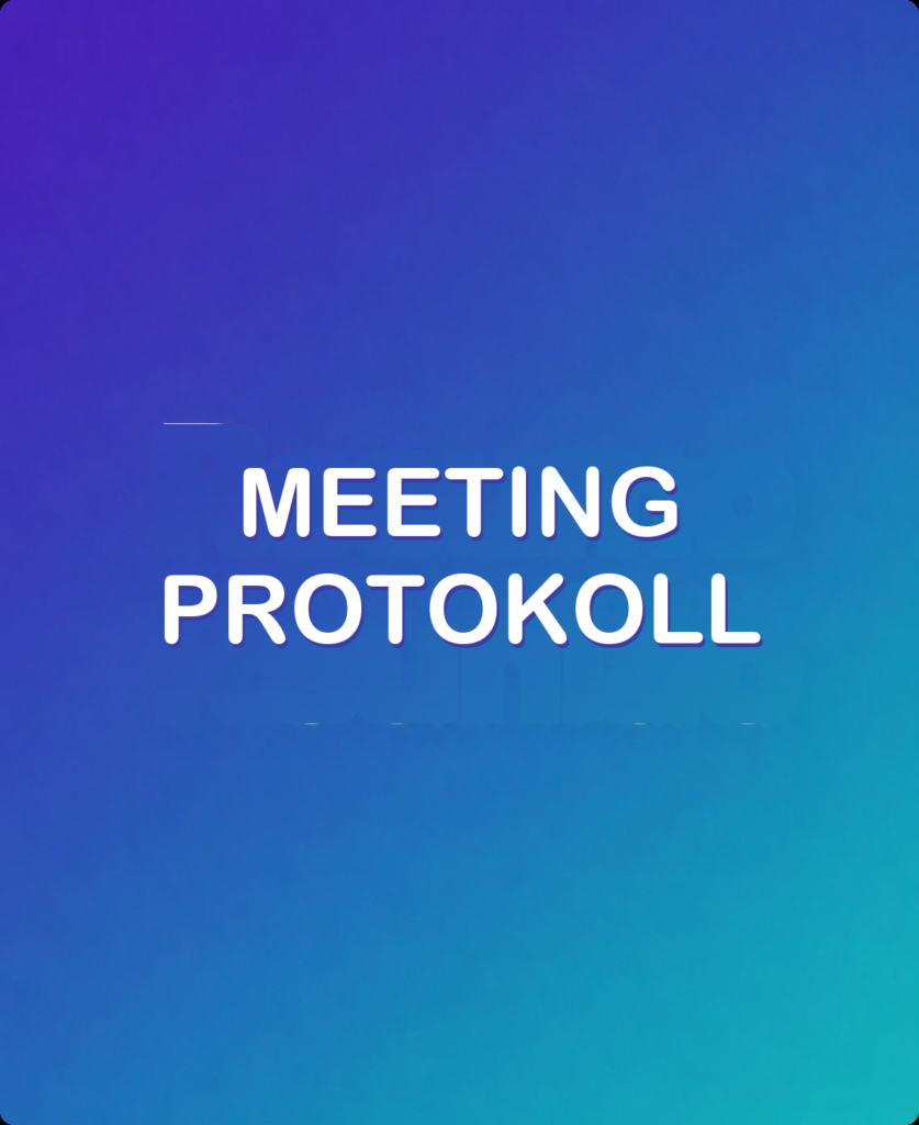 Meeting-Protokoll