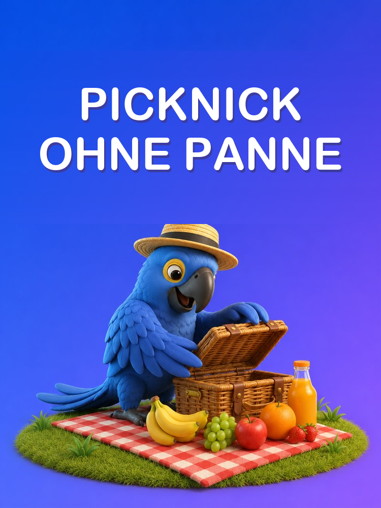 Ein Picknick planen, das gelingt, mit KI