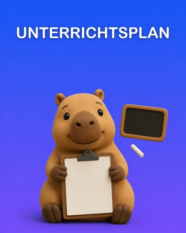 Unterrichtsplan Fertig für die Woche