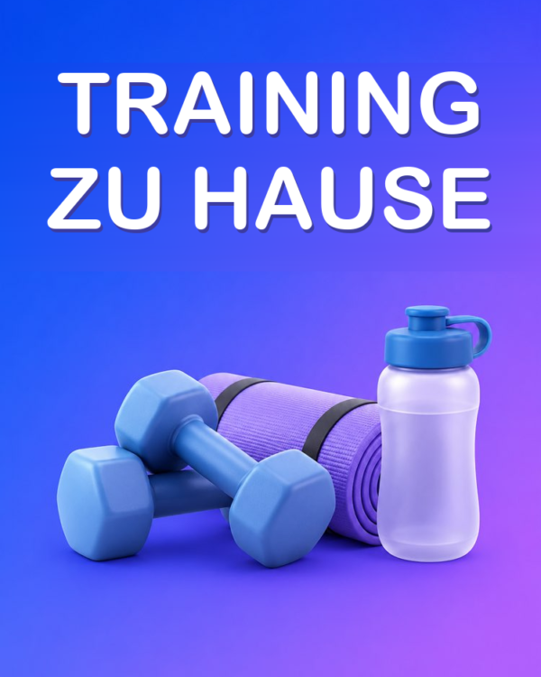 Trainingsplan für zu Hause