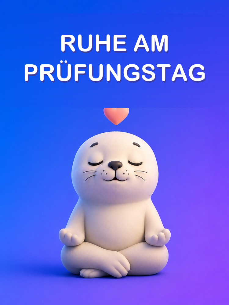 Emotionale Vorbereitung auf den Prüfungstag