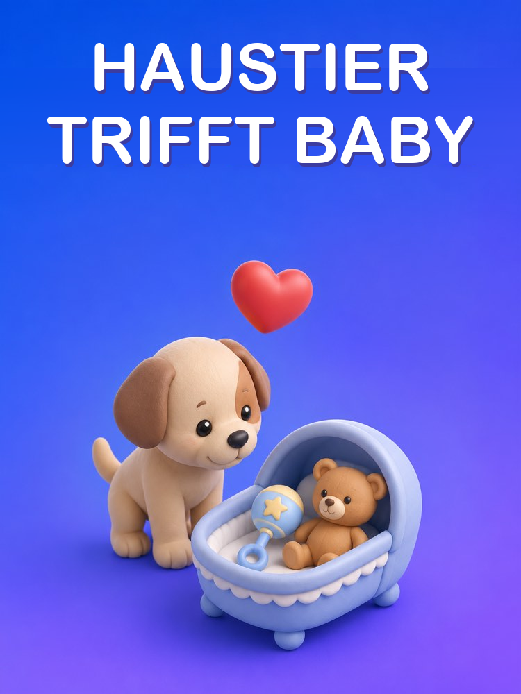 Das Haustier auf das Baby Vorbereiten mit KI