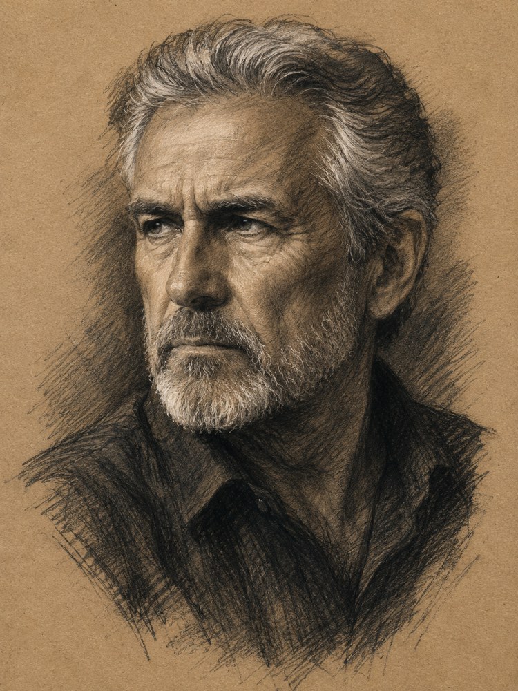 Verwandle dein Foto in eine Kohleskizze