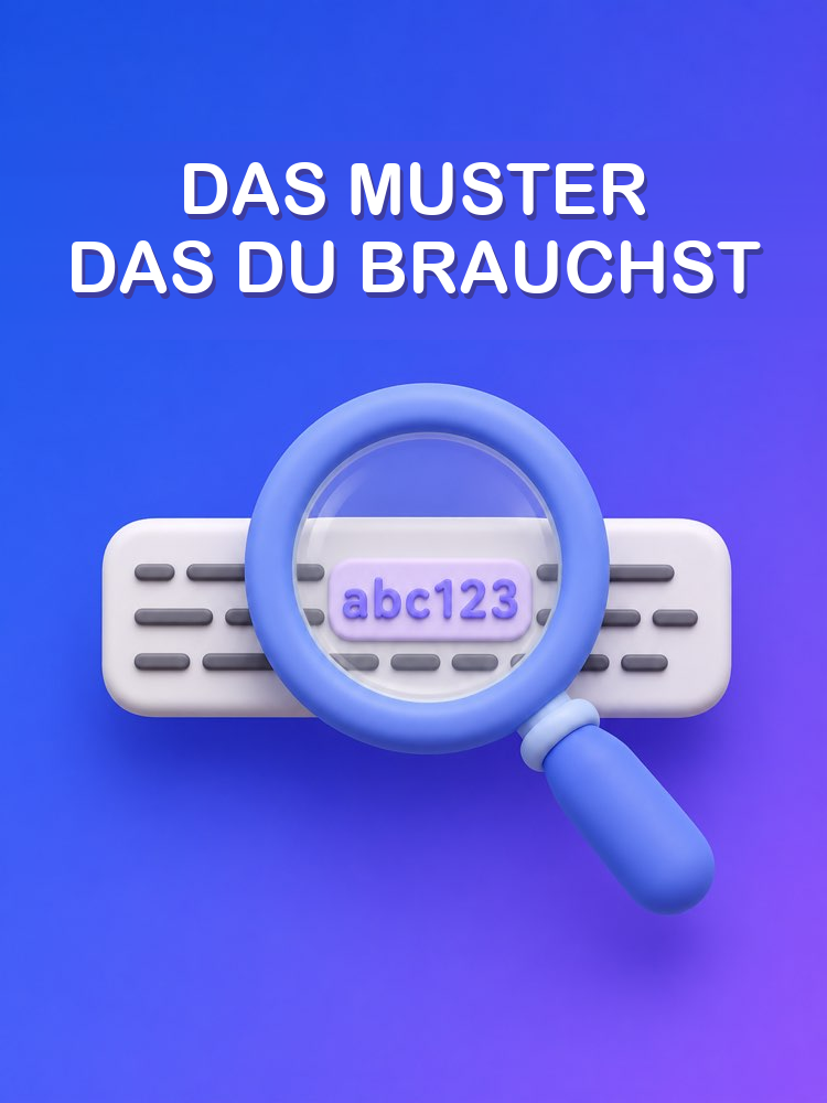 Regex nach Maß