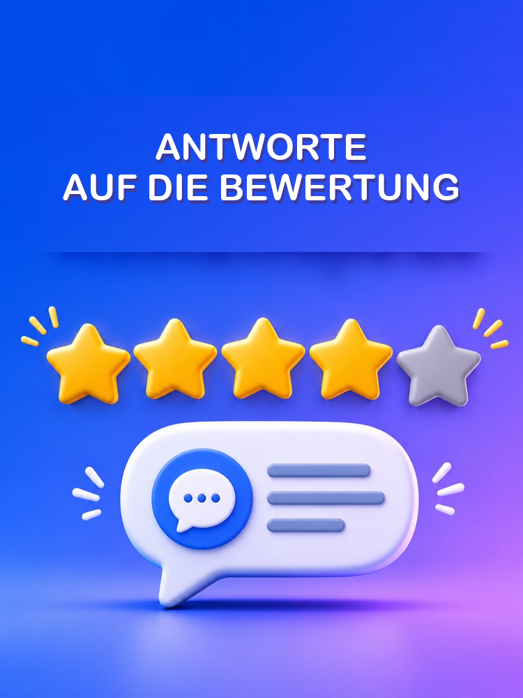Auf Kundenbewertungen Antworten