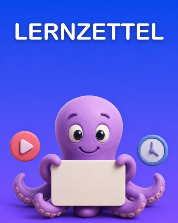 Aufgezeichnete Vorlesung als Lernzettel