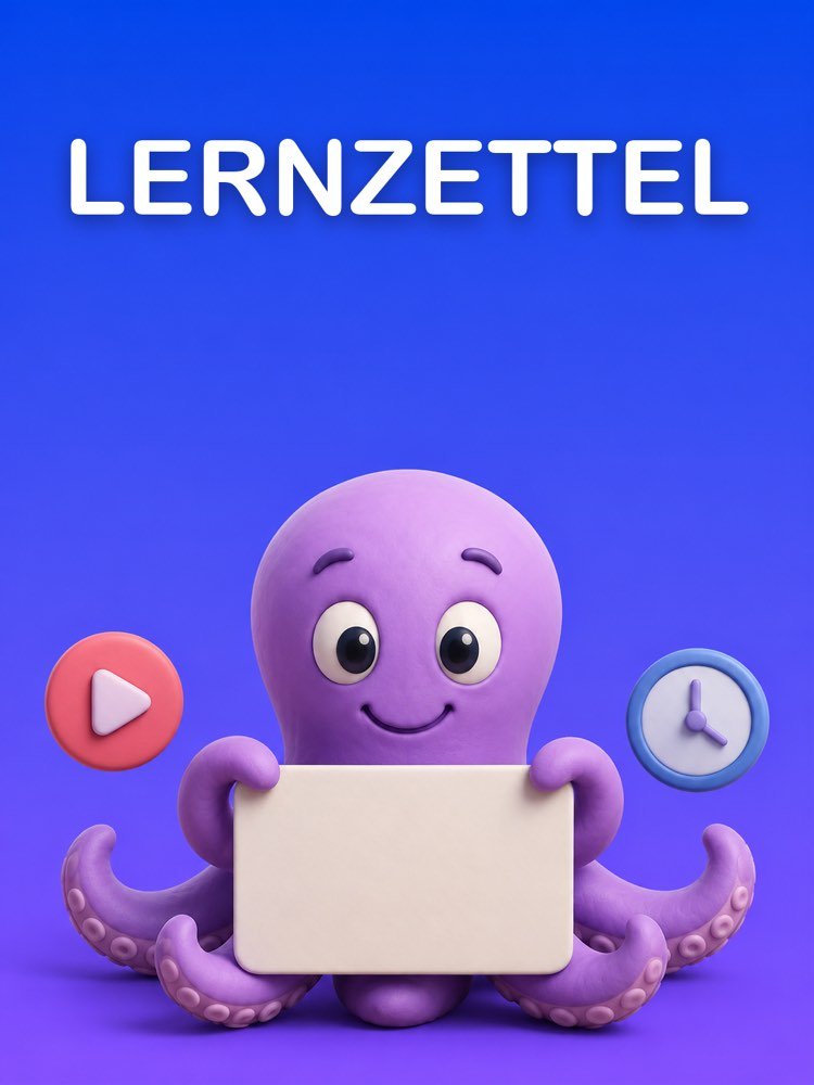 Aufgezeichnete Vorlesung als Lernzettel