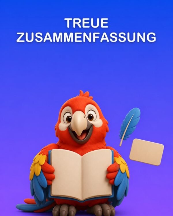Treue Zusammenfassung eines langen Dokuments