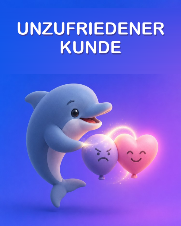 Die Beschwerde eines unzufriedenen Kunden drehen