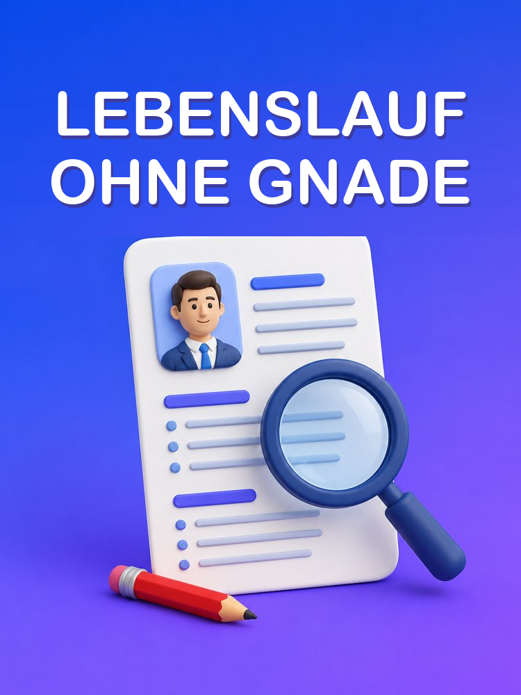 Gnadenloser Lebenslauf-Check