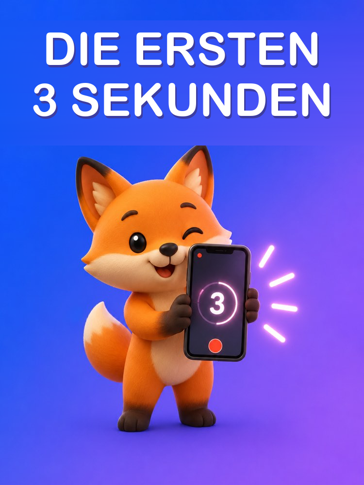 Ein Kurzvideo-Skript, das festhält, mit KI