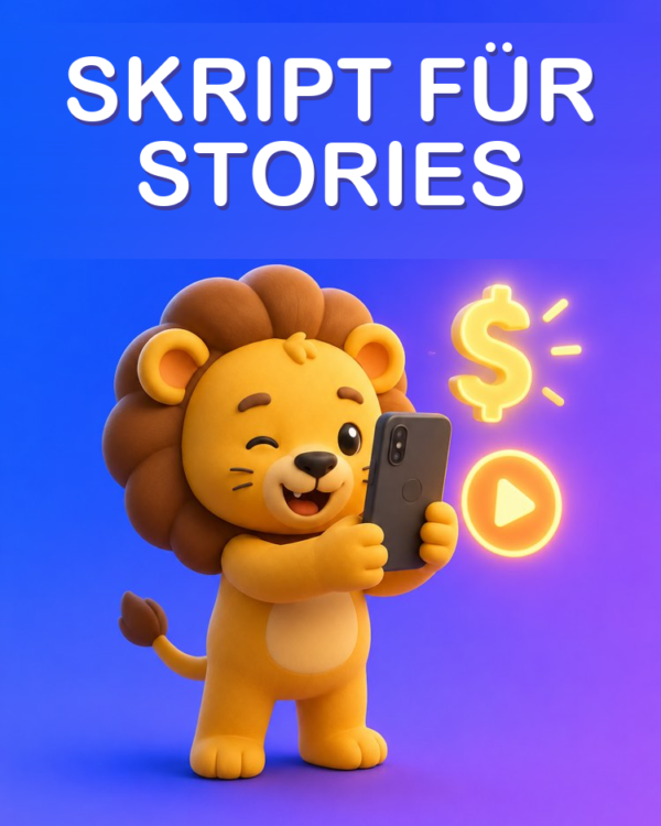 Skript für Stories und Reels, um bekannt zu werden und zu verkaufen